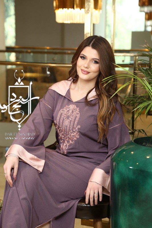 Djelaba Mohra Violet