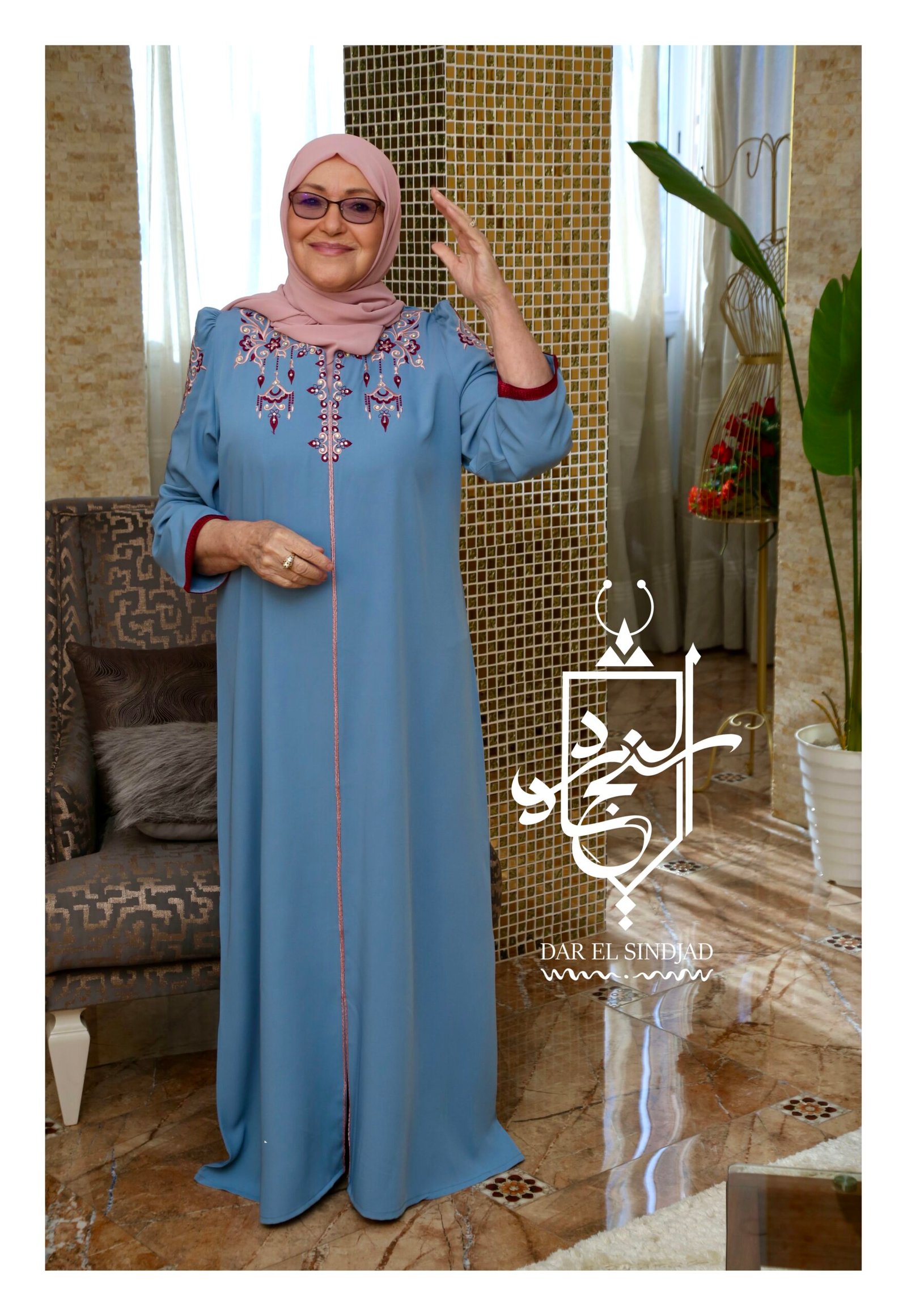 ROBE JANNA BLEU – Image 2