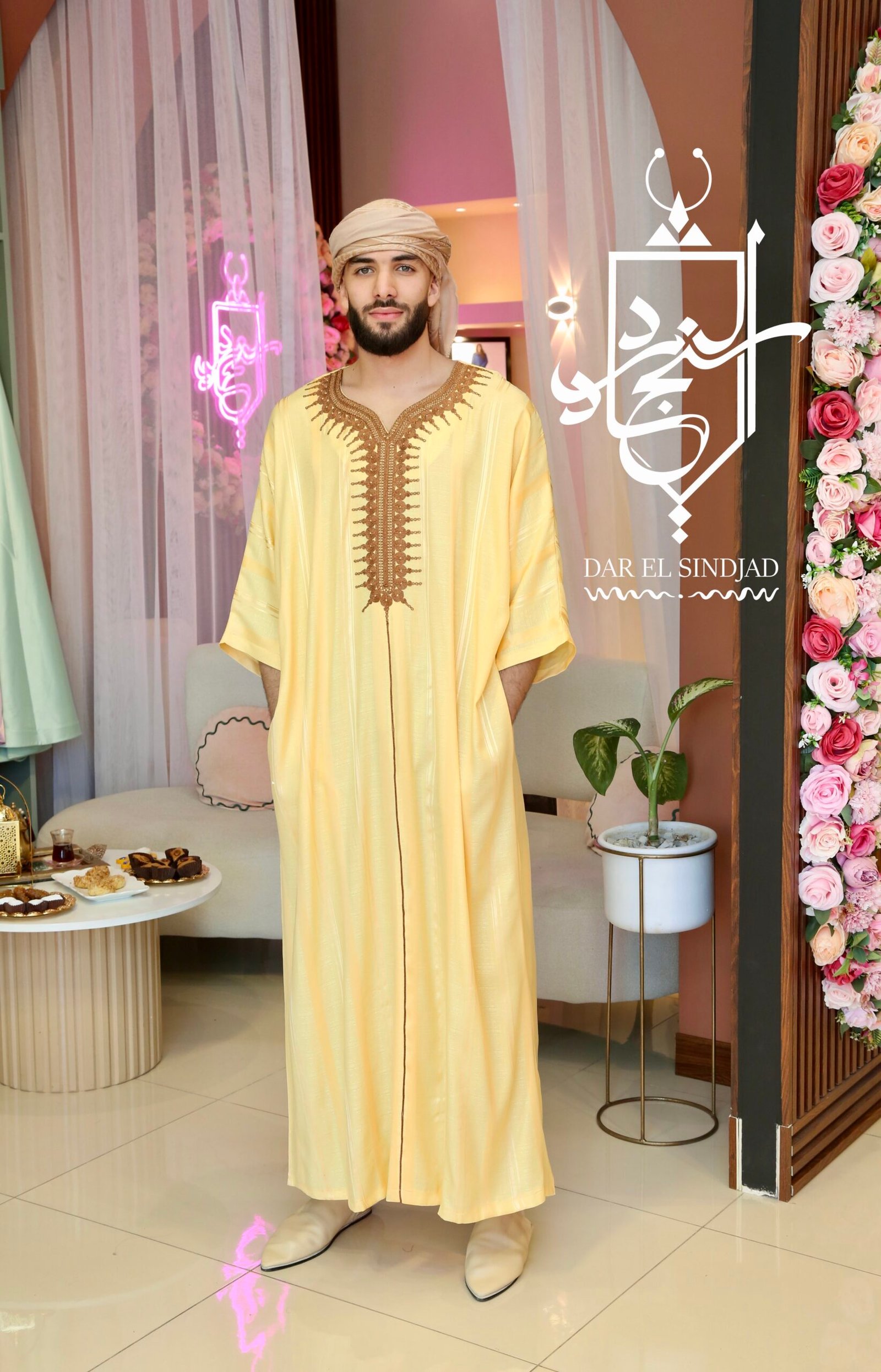 Qamis moutarde – Image 3