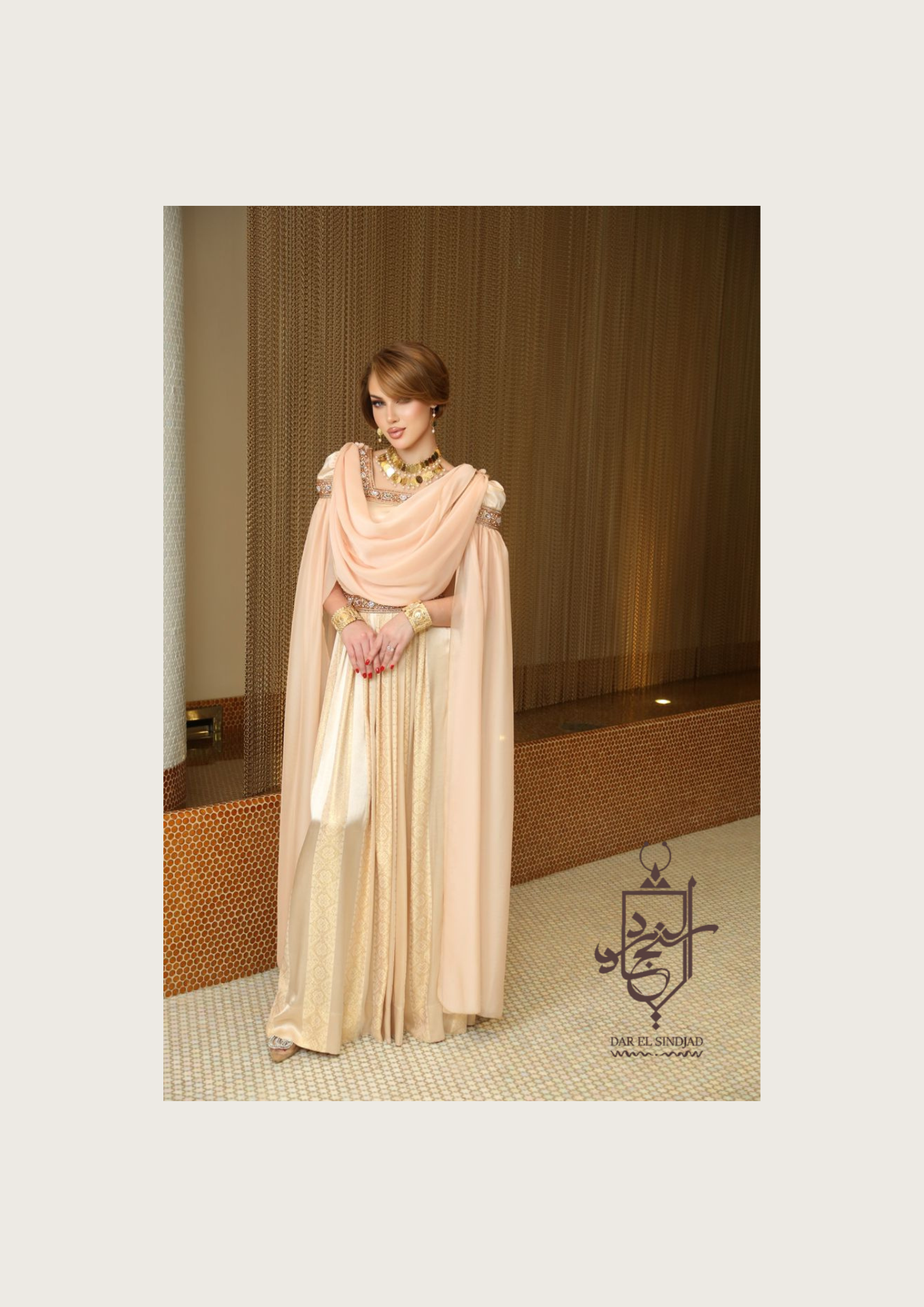 ROBE CHAOUI THAFATH SAUMON